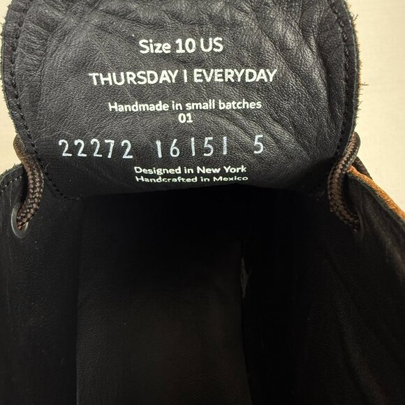 NEW Thursday Scout Brown Leather Chukka Boots main image 7
